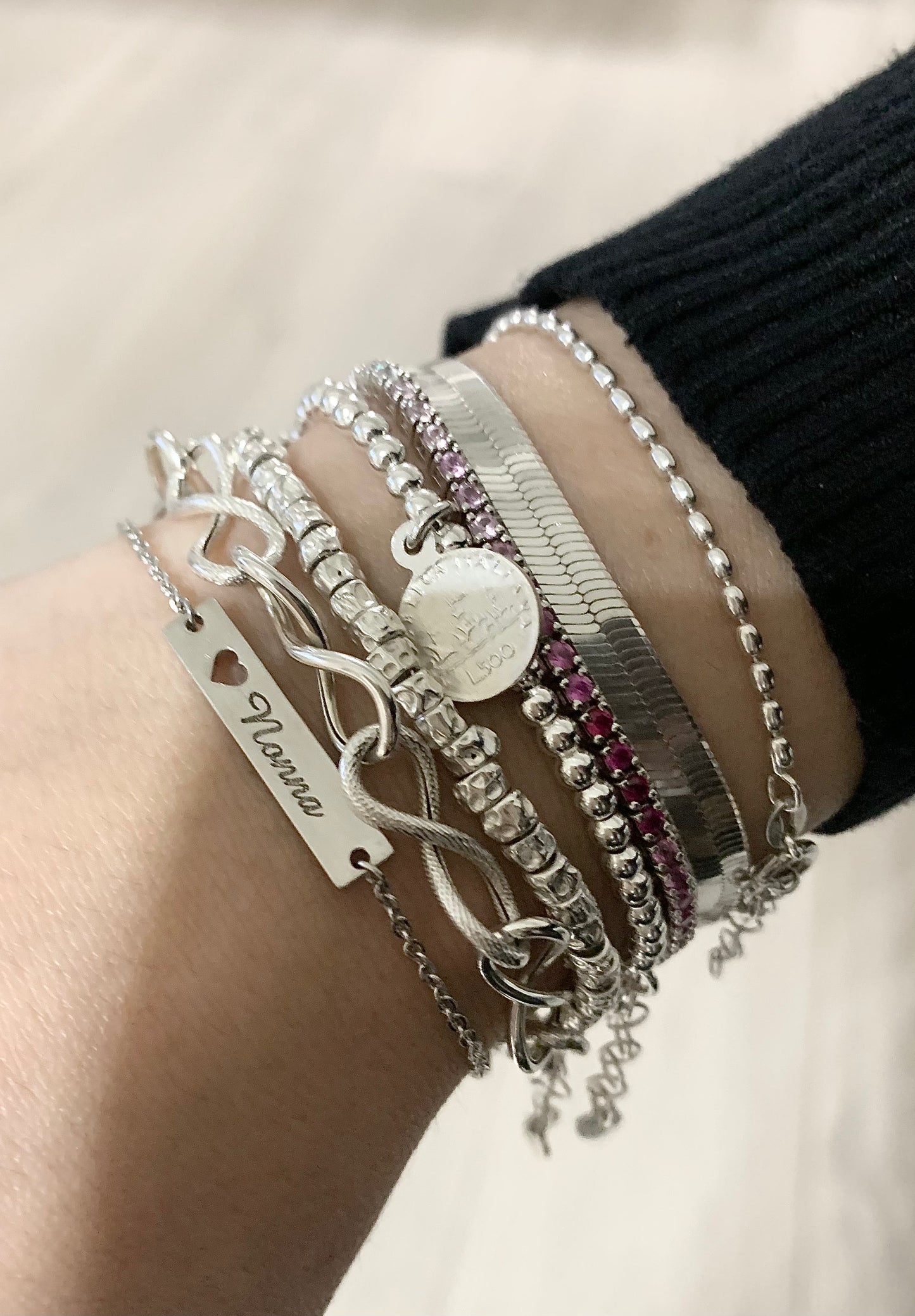 Collana da incidere con medaglietta cuore