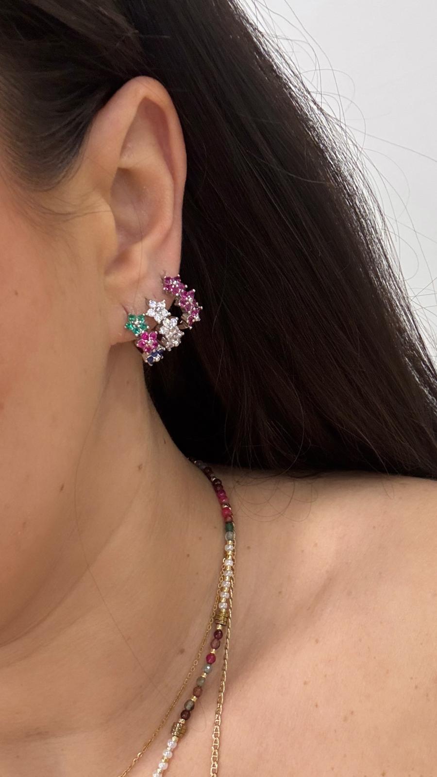 SET ORECCHINI FLOWERS